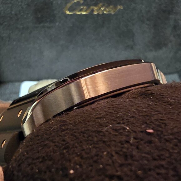 Cartier Santos limited to the middle east - green dial arabic numerals - Picture 5 of 9